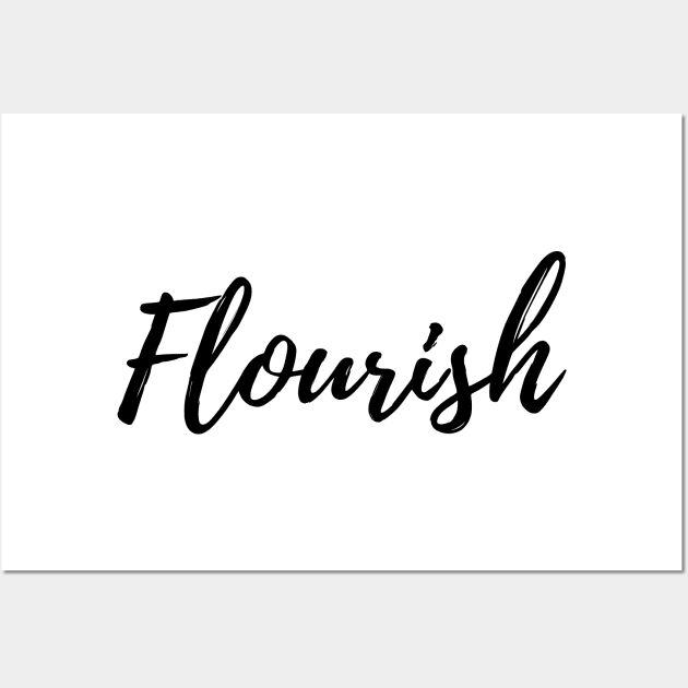 Flourish Wall Art by ActionFocus